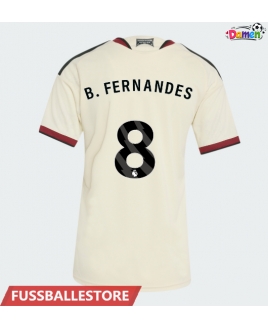 Günstige Manchester United Bruno Fernandes #8 3rd trikot Damen 2026-27 Kurzarm